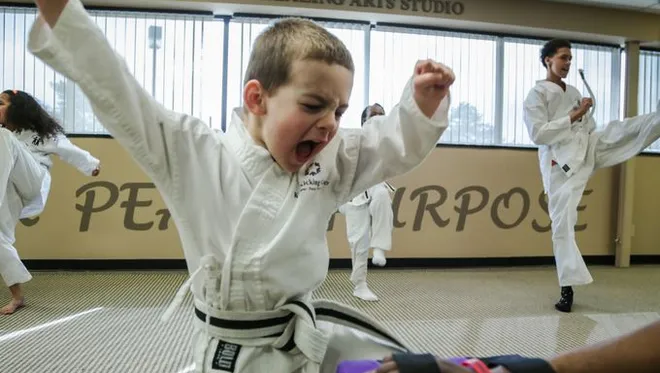 USA Today:Cute kids are kicking cancer with karate move