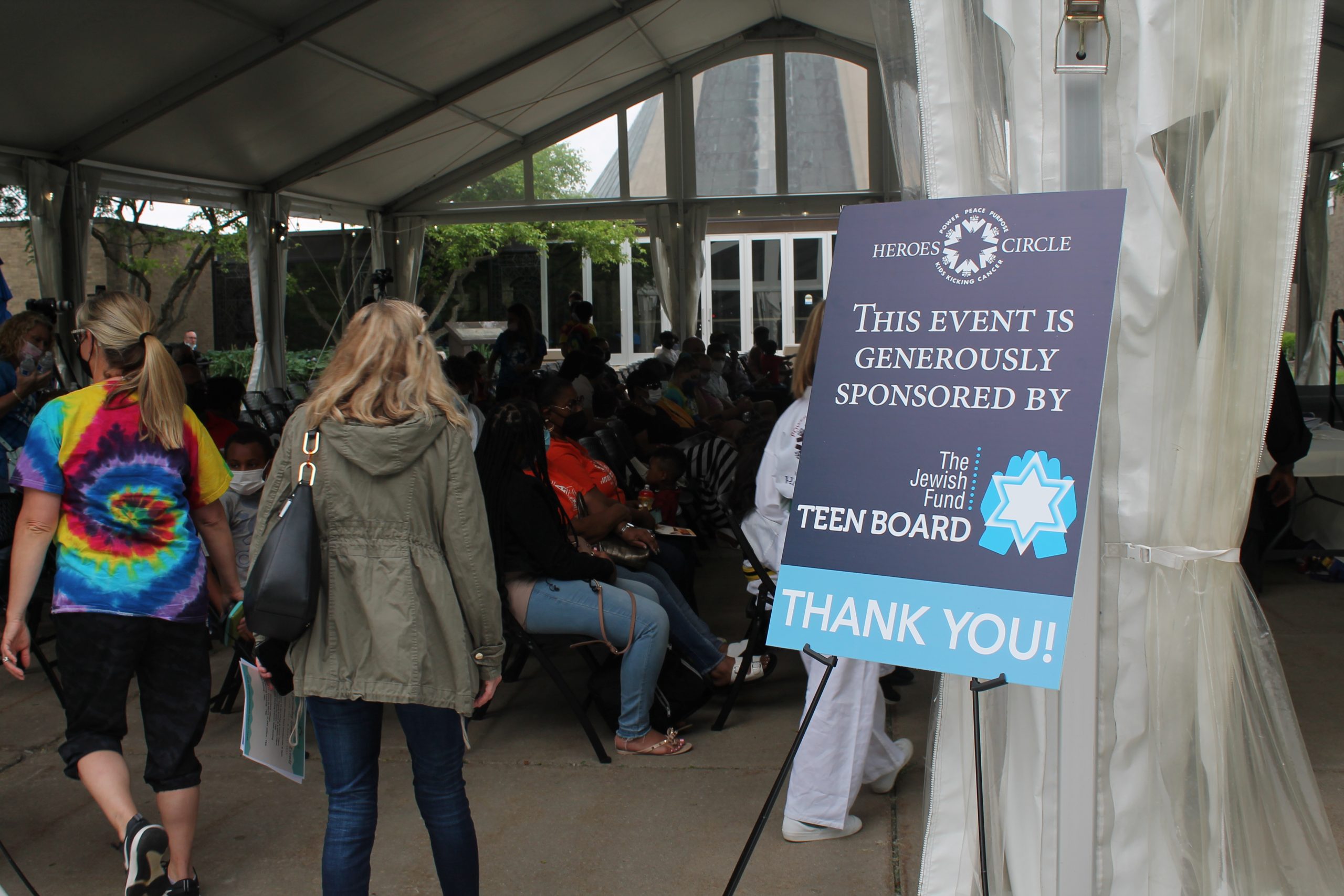 Jewish Fund Teen Board Awards Grant to Help Fund Belting Ceremony