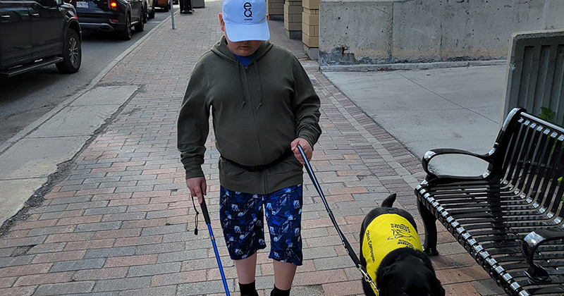 Meet Ollie: An Inspiring 9-Year-Old from Canada Who Loves Therapeutic Martial Arts, Hockey and his Dog Hope.